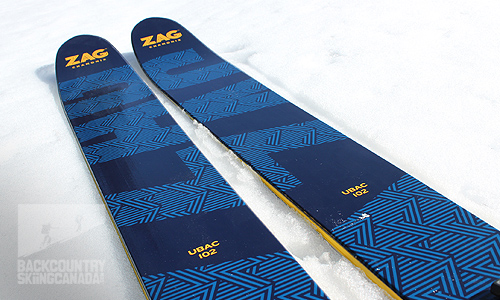 ZAG UBAC 102 Skis